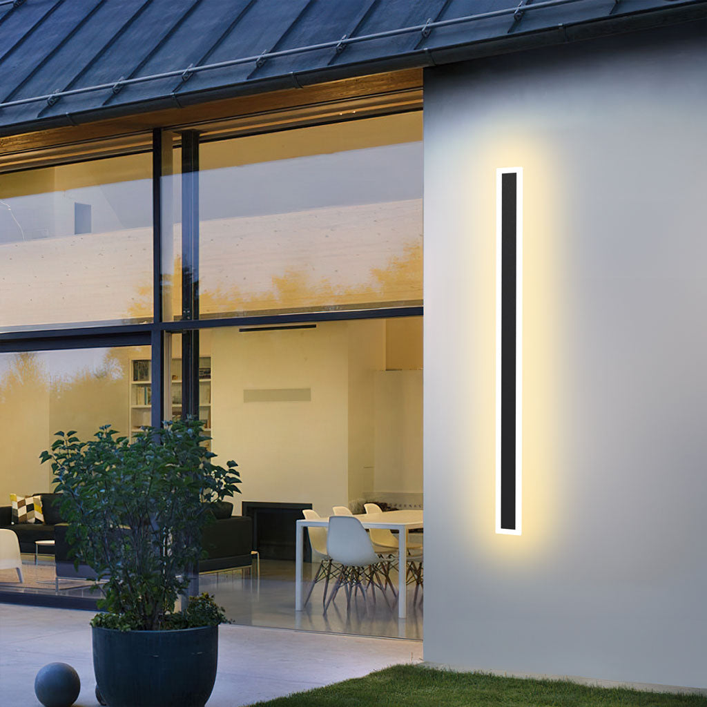 Clement Modern Vertical LED Wall Sconce - Minimalist Ambient Accent Light
