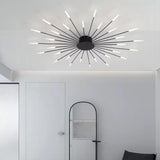 Connoly Moderne Spiral-Sputnik-Deckenleuchte - LED-Deckenleuchte/Kronleuchter