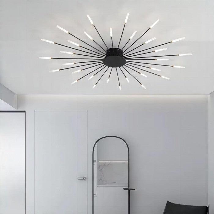 Connoly Moderne Spiral-Sputnik-Deckenleuchte - LED-Deckenleuchte/Kronleuchter