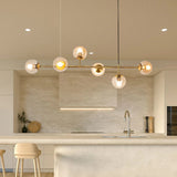 Kenzo Modern Glass Orb Pendant Light - Minimalist Hanging Lamp