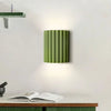 Applique murale côtelée en résine Rhea - Lampe murale intérieure moderne et minimaliste
