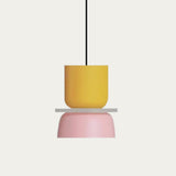 Lucie Nordic Color Block Pendant Light - Modern Minimalist Hanging Lamp