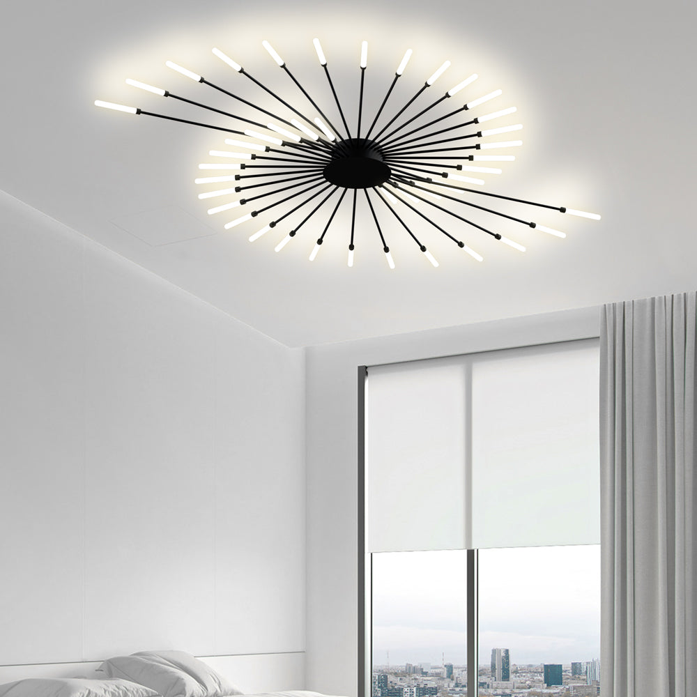 Connoly Moderne Spiral-Sputnik-Deckenleuchte - LED-Deckenleuchte/Kronleuchter
