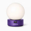 Purple OASESS Sphere USB Table Lamp