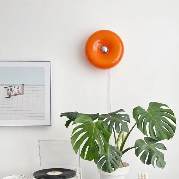 Thom Round Glass Dimmable Wall Sconce | Modern Luxury Indoor Lighting