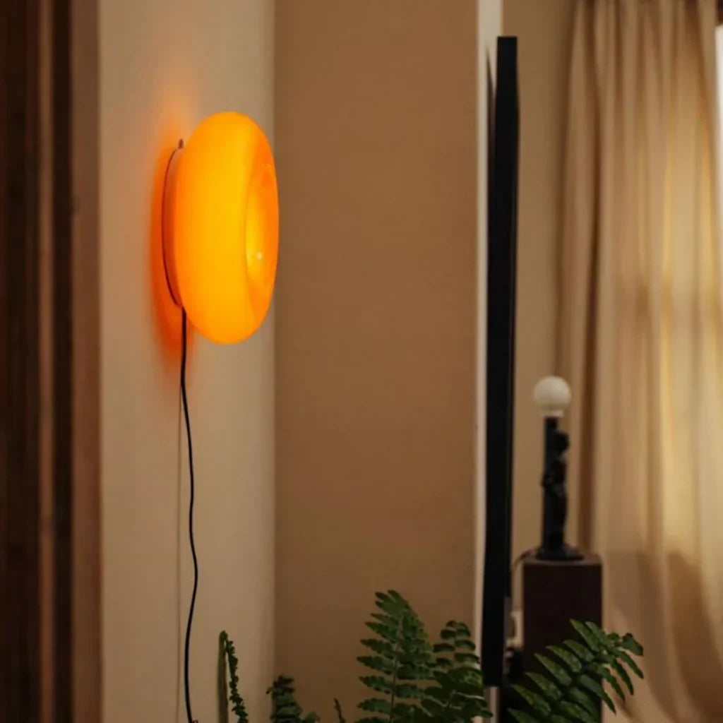 Thom Round Glass Dimmable Wall Sconce | Modern Luxury Indoor Lighting