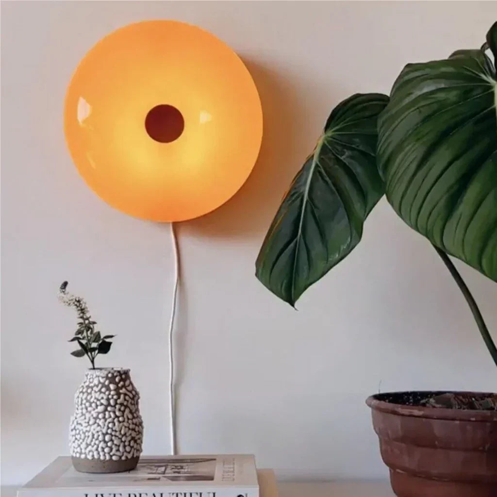 Thom Round Glass Dimmable Wall Sconce | Modern Luxury Indoor Lighting