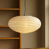 Wabi-Sabi Round Silk Pendant Light