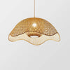 Stylish Wave Bamboo Pendant Light