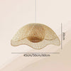 Stylish Wave Bamboo Pendant Light