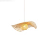 Modern Wave Bamboo Pendant Light