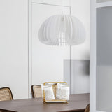 Lantern Shaped White Nordic Pendant Light Li001967