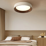 Round Modern Wood Ceiling Light Li002618