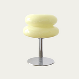 Finn Bauhaus Minimalist Glass Table Lamp | Mid-Century Modern Desk Light