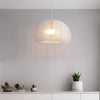 Lantern Shaped White Nordic Pendant Light Li001967