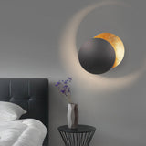 Applique murale LED réglable Rothe – Applique moderne Halo pour la décoration intérieure
