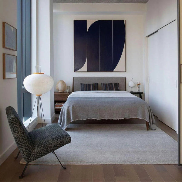 Oriental Round Paper Shade Lamp