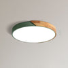 Plafonnier LED Dimmable Apollo Macaron - Rond Moderne Minimaliste Encastré