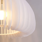 Lantern Shaped White Nordic Pendant Light Li001967