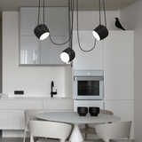 Torv, Suspension Moderne à Intensité Variable Multi-Lumière - Lustre de Style Nordique