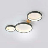 Alina Macaron Circle Array LED Ceiling Light - Modern Minimalist Flush Mount