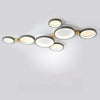 Alina Macaron Circle Array LED Ceiling Light - Modern Minimalist Flush Mount