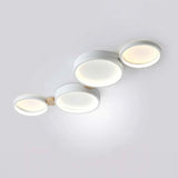 Alina Macaron Circle Array LED Ceiling Light - Modern Minimalist Flush Mount