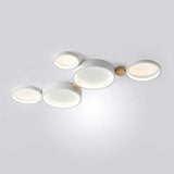 Alina Macaron Circle Array LED Ceiling Light - Modern Minimalist Flush Mount