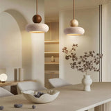 Suspension Alvione Bauhaus en travertin naturel | Luxe minimaliste