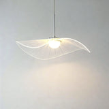 Suspension LED Anwen Nordic Lotus Leaf - Lustre moderne en acrylique