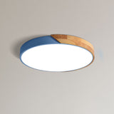Plafonnier LED Dimmable Apollo Macaron - Rond Moderne Minimaliste Encastré