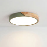 Plafonnier LED Dimmable Apollo Macaron - Rond Moderne Minimaliste Encastré