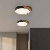 Plafonnier LED Dimmable Apollo Macaron - Rond Moderne Minimaliste Encastré