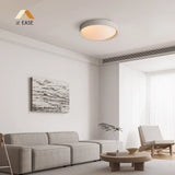 Argo Modern Concrete Flush Mount Ceiling Light - Minimalist Industrial Design
