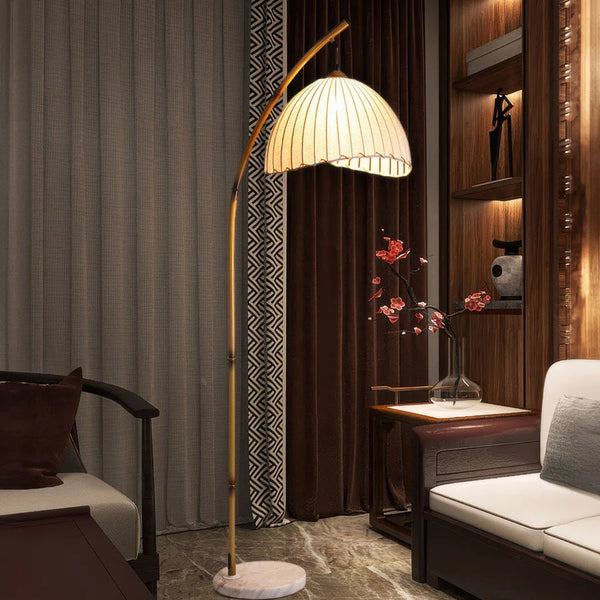 Serene Spirit Bamboo Floor Lamp