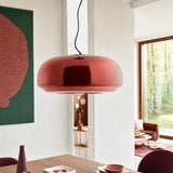 Driftelle Bauhaus Glass Pendant Light - Modern Hand-Blown Stained Glass