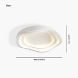 Plafonnier LED Elionis Minimaliste Ripple - Lampe Moderne Encastrée
