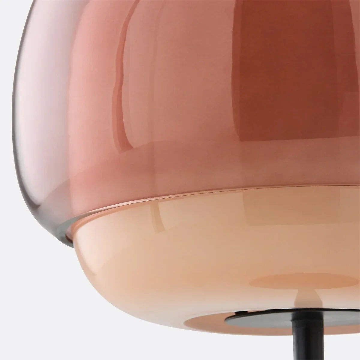 Elvrynor Nordische Bunte Glas-Tischlampe | Moderne Art Deco Nachttischleuchte