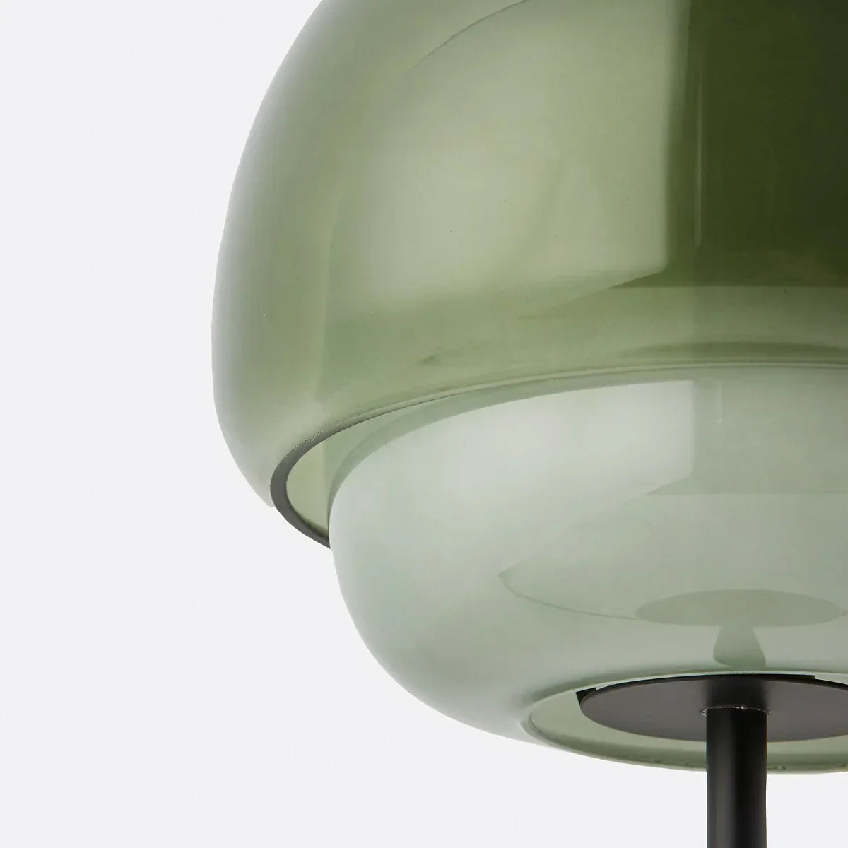 Elvrynor Nordische Bunte Glas-Tischlampe | Moderne Art Deco Nachttischleuchte
