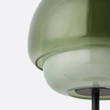 Elvrynor Nordische Bunte Glas-Tischlampe | Moderne Art Deco Nachttischleuchte