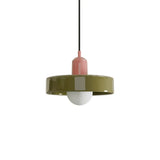 Finan Morandi Glass Disc Orb Pendant Lamp | Bauhaus Designer Lighting