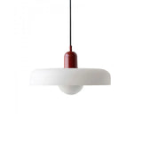 Finan Morandi Glass Disc Orb Pendant Lamp | Bauhaus Designer Lighting
