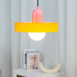 Finan Morandi Glass Disc Orb Pendant Lamp | Bauhaus Designer Lighting