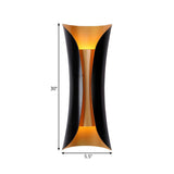 Flame Art Wall Sconce