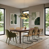 Nordic Lotus Flower Pendant Light - Modern Elegant Floral Chandelier