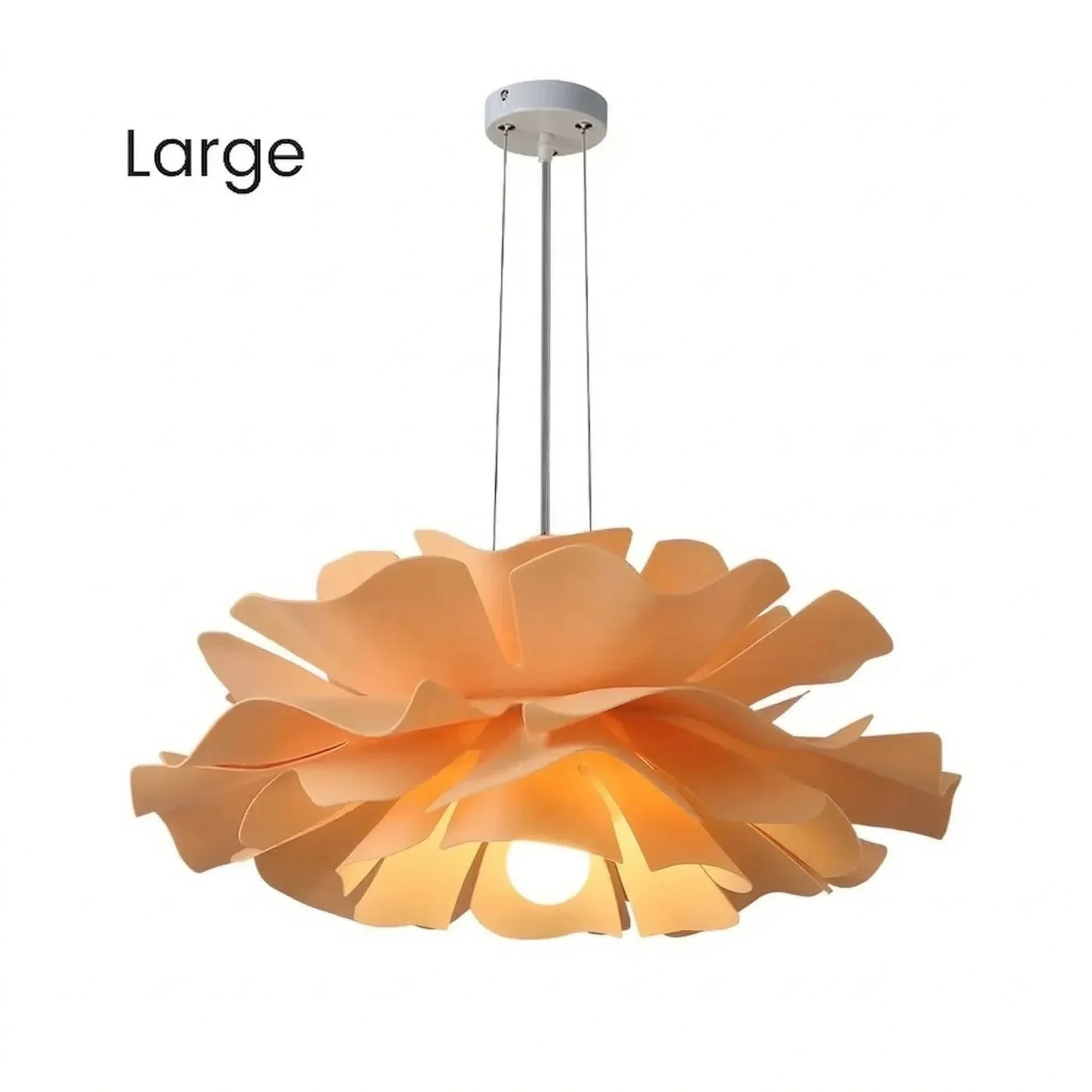 Nordic Lotus Flower Pendant Light - Modern Elegant Floral Chandelier