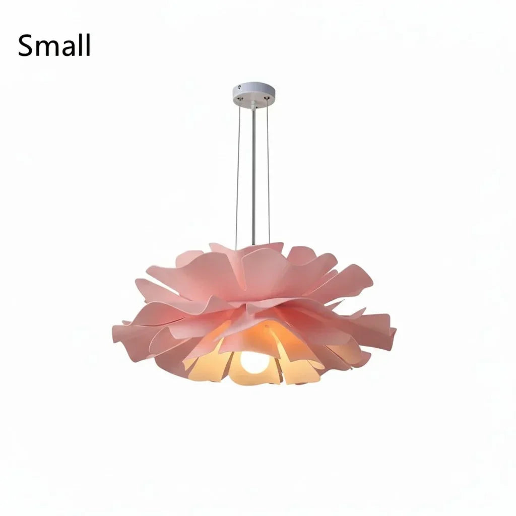 Nordic Lotus Flower Pendant Light - Modern Elegant Floral Chandelier