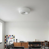 Halcyon Moderne Bauhaus Glas-Deckenleuchte | Minimalistische runde Leuchte