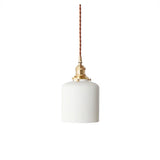 Suspension en céramique plissée Hecate | Design scandinave moderne
