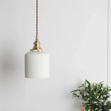 Suspension en céramique plissée Hecate | Design scandinave moderne